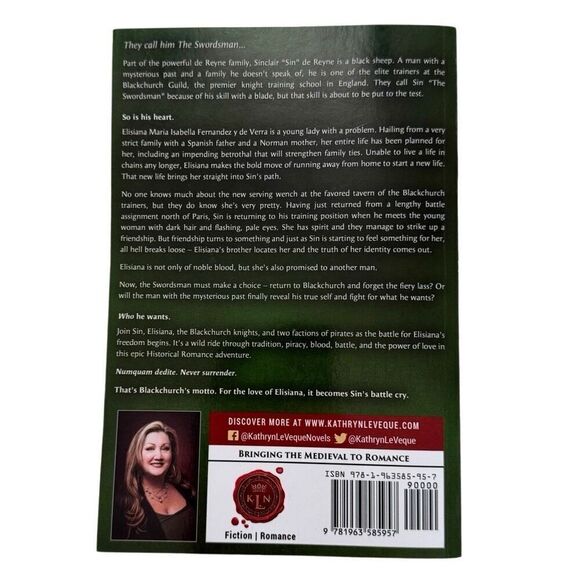 The Swordsman by Kathryn Le Veque (The Blackchurch Guild) (2024, Paperback) - Picture 2 of 4